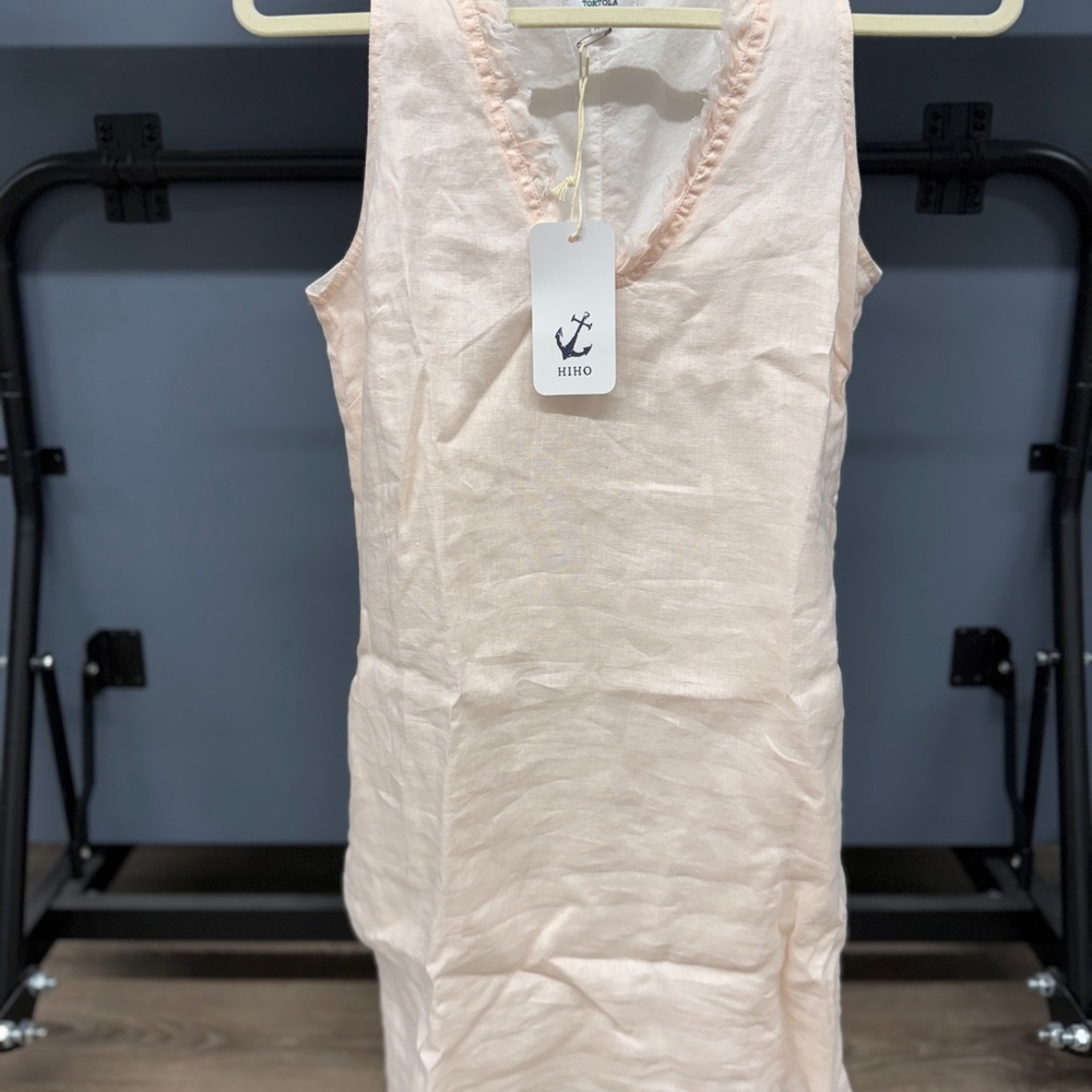 NEW HIHO Resort brand Women's 100% Linen Dress XS